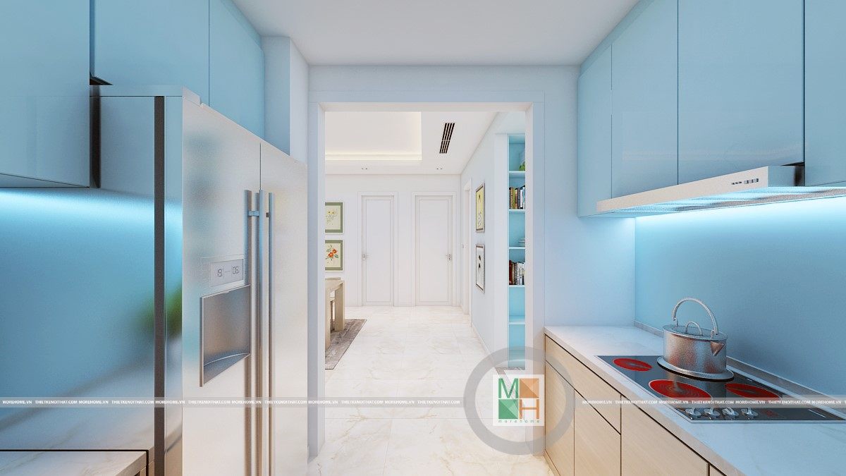 Kính màu ốp bếp tại quận Gò Vấp